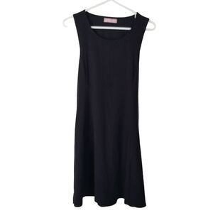 Soybu Black Sleeveless Stretchy Athletic Dress Tie Back Size M w/ Pockets